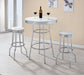 Cleveland Contemporary White Bar Height Stool - Premium Bar Stool from Coaster Z2 Standard - Just $86! Shop now at Furniture Wholesale Plus  We are the best furniture store in Nashville, Hendersonville, Goodlettsville, Madison, Antioch, Mount Juliet, Lebanon, Gallatin, Springfield, Murfreesboro, Franklin, Brentwood