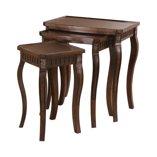 Traditional Warm Brown Nesting Table - Premium Nesting Table from Coaster Z2 Standard - Just $278! Shop now at Furniture Wholesale Plus  We are the best furniture store in Nashville, Hendersonville, Goodlettsville, Madison, Antioch, Mount Juliet, Lebanon, Gallatin, Springfield, Murfreesboro, Franklin, Brentwood