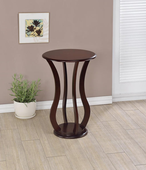 Transitional Espresso Plant Stand - Premium Plant Stand from Coaster Z2 Standard - Just $78! Shop now at Furniture Wholesale Plus  We are the best furniture store in Nashville, Hendersonville, Goodlettsville, Madison, Antioch, Mount Juliet, Lebanon, Gallatin, Springfield, Murfreesboro, Franklin, Brentwood