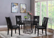 Newbridge Causal Black Counter Height Chair - Premium Dining Chair from Coaster Z2 Standard - Just $128! Shop now at Furniture Wholesale Plus  We are the best furniture store in Nashville, Hendersonville, Goodlettsville, Madison, Antioch, Mount Juliet, Lebanon, Gallatin, Springfield, Murfreesboro, Franklin, Brentwood