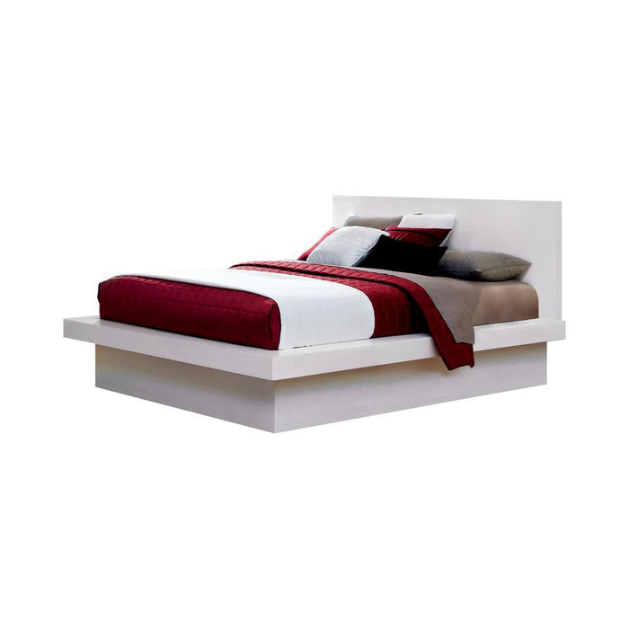 Jessica Contemporary White Queen Bed - Premium Bed from Coaster Z2 Standard - Just $698! Shop now at Furniture Wholesale Plus  We are the best furniture store in Nashville, Hendersonville, Goodlettsville, Madison, Antioch, Mount Juliet, Lebanon, Gallatin, Springfield, Murfreesboro, Franklin, Brentwood