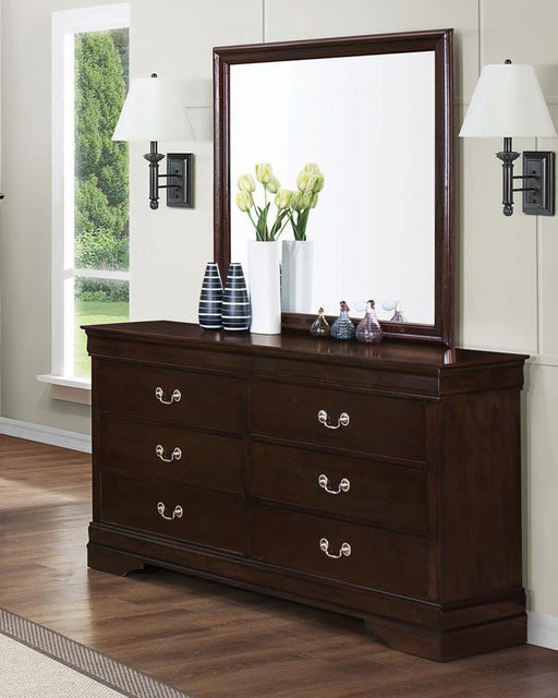 Louis Philippe Square Dresser Mirror - Premium Mirror from Coaster Z2 Standard - Just $96! Shop now at Furniture Wholesale Plus  We are the best furniture store in Nashville, Hendersonville, Goodlettsville, Madison, Antioch, Mount Juliet, Lebanon, Gallatin, Springfield, Murfreesboro, Franklin, Brentwood