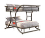 Stephan Metal Full over Full Bunk Bed - Premium Bed from Coaster Z2 Standard - Just $1098! Shop now at Furniture Wholesale Plus  We are the best furniture store in Nashville, Hendersonville, Goodlettsville, Madison, Antioch, Mount Juliet, Lebanon, Gallatin, Springfield, Murfreesboro, Franklin, Brentwood