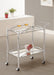 Traditional Chrome and Glass Serving Cart - Premium Serving Cart from Coaster Z2 Standard - Just $98! Shop now at Furniture Wholesale Plus  We are the best furniture store in Nashville, Hendersonville, Goodlettsville, Madison, Antioch, Mount Juliet, Lebanon, Gallatin, Springfield, Murfreesboro, Franklin, Brentwood