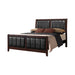 Carlton Transitional Cappuccino Eastern King Bed - Premium Bed from Coaster Z2 Standard - Just $486! Shop now at Furniture Wholesale Plus  We are the best furniture store in Nashville, Hendersonville, Goodlettsville, Madison, Antioch, Mount Juliet, Lebanon, Gallatin, Springfield, Murfreesboro, Franklin, Brentwood
