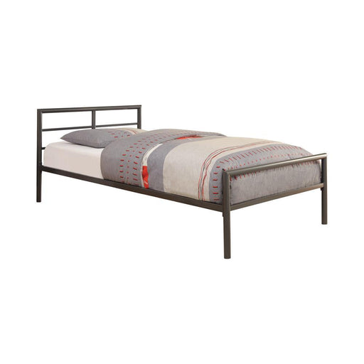 Fisher Twin Bed - Premium Bed from Coaster Z2 Standard - Just $218! Shop now at Furniture Wholesale Plus  We are the best furniture store in Nashville, Hendersonville, Goodlettsville, Madison, Antioch, Mount Juliet, Lebanon, Gallatin, Springfield, Murfreesboro, Franklin, Brentwood