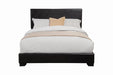 Conner Casual Black Upholstered Twin Bed - Premium Bed from Coaster Z2 Standard - Just $210! Shop now at Furniture Wholesale Plus  We are the best furniture store in Nashville, Hendersonville, Goodlettsville, Madison, Antioch, Mount Juliet, Lebanon, Gallatin, Springfield, Murfreesboro, Franklin, Brentwood