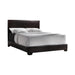 Conner Transitional Dark Brown Upholstered California King Bed - Premium Bed from Coaster Z2 Standard - Just $318! Shop now at Furniture Wholesale Plus  We are the best furniture store in Nashville, Hendersonville, Goodlettsville, Madison, Antioch, Mount Juliet, Lebanon, Gallatin, Springfield, Murfreesboro, Franklin, Brentwood