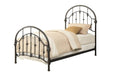Maywood Transitional Black Metal Twin Bed - Premium Bed from Coaster Z2 Standard - Just $418! Shop now at Furniture Wholesale Plus  We are the best furniture store in Nashville, Hendersonville, Goodlettsville, Madison, Antioch, Mount Juliet, Lebanon, Gallatin, Springfield, Murfreesboro, Franklin, Brentwood