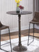 Rustic Dark Russet and Antique Bronze Counter Height  Table - Premium Bar Table from Coaster Z2 Standard - Just $338! Shop now at Furniture Wholesale Plus  We are the best furniture store in Nashville, Hendersonville, Goodlettsville, Madison, Antioch, Mount Juliet, Lebanon, Gallatin, Springfield, Murfreesboro, Franklin, Brentwood