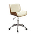 Modern Ecru Office Chair - Premium Office Chair from Coaster Z2 Standard - Just $190! Shop now at Furniture Wholesale Plus  We are the best furniture store in Nashville, Hendersonville, Goodlettsville, Madison, Antioch, Mount Juliet, Lebanon, Gallatin, Springfield, Murfreesboro, Franklin, Brentwood
