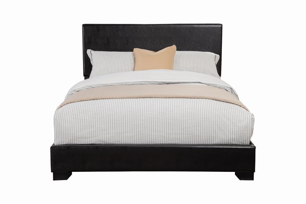 Conner Casual Black Upholstered Full Bed - Premium Bed from Coaster Z2 Standard - Just $226! Shop now at Furniture Wholesale Plus  We are the best furniture store in Nashville, Hendersonville, Goodlettsville, Madison, Antioch, Mount Juliet, Lebanon, Gallatin, Springfield, Murfreesboro, Franklin, Brentwood