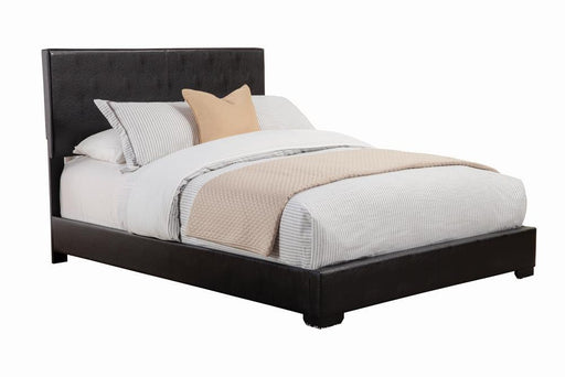 Conner Casual Black Upholstered Eastern King Bed - Premium Bed from Coaster Z2 Standard - Just $318! Shop now at Furniture Wholesale Plus  We are the best furniture store in Nashville, Hendersonville, Goodlettsville, Madison, Antioch, Mount Juliet, Lebanon, Gallatin, Springfield, Murfreesboro, Franklin, Brentwood