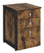 Estrella Industrial Antique Nutmeg File Cabinet - Premium File Cabinet from Coaster Z2 Standard - Just $198! Shop now at Furniture Wholesale Plus  We are the best furniture store in Nashville, Hendersonville, Goodlettsville, Madison, Antioch, Mount Juliet, Lebanon, Gallatin, Springfield, Murfreesboro, Franklin, Brentwood