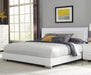 Felicity Contemporary Glossy White Lighted Eastern King Bed - Premium Bed from Coaster Z2 Standard - Just $586! Shop now at Furniture Wholesale Plus  We are the best furniture store in Nashville, Hendersonville, Goodlettsville, Madison, Antioch, Mount Juliet, Lebanon, Gallatin, Springfield, Murfreesboro, Franklin, Brentwood