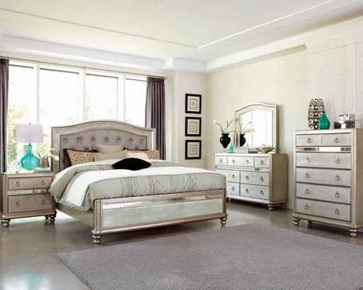 Bling Game Metallic Eastern King Bed - Premium Bed from Coaster Z2 Standard - Just $1058! Shop now at Furniture Wholesale Plus  We are the best furniture store in Nashville, Hendersonville, Goodlettsville, Madison, Antioch, Mount Juliet, Lebanon, Gallatin, Springfield, Murfreesboro, Franklin, Brentwood