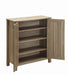 Country Two Door Shoe Storage - Premium Shoe Cabinet from Coaster Z2 Standard - Just $210! Shop now at Furniture Wholesale Plus  We are the best furniture store in Nashville, Hendersonville, Goodlettsville, Madison, Antioch, Mount Juliet, Lebanon, Gallatin, Springfield, Murfreesboro, Franklin, Brentwood