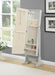 Transitional Dove Grey Cheval Mirror Armoire - Premium Jewelry Cheval Mirror from Coaster Z2 Standard - Just $210! Shop now at Furniture Wholesale Plus  We are the best furniture store in Nashville, Hendersonville, Goodlettsville, Madison, Antioch, Mount Juliet, Lebanon, Gallatin, Springfield, Murfreesboro, Franklin, Brentwood