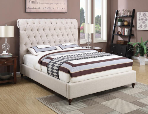 Devon Transitional Beige Full Bed - Premium Bed from Coaster Z2 Standard - Just $758! Shop now at Furniture Wholesale Plus  We are the best furniture store in Nashville, Hendersonville, Goodlettsville, Madison, Antioch, Mount Juliet, Lebanon, Gallatin, Springfield, Murfreesboro, Franklin, Brentwood