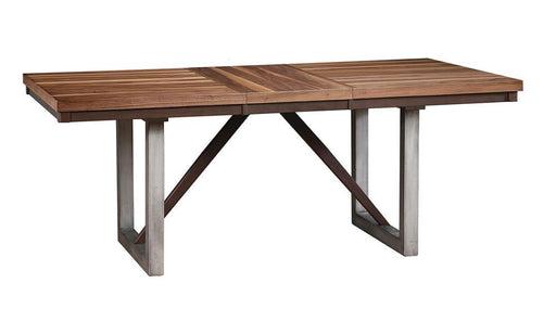 Spring Creek Industrial Natural Walnut Dining Table - Premium Dining Table from Coaster Z2 Standard - Just $678! Shop now at Furniture Wholesale Plus  We are the best furniture store in Nashville, Hendersonville, Goodlettsville, Madison, Antioch, Mount Juliet, Lebanon, Gallatin, Springfield, Murfreesboro, Franklin, Brentwood