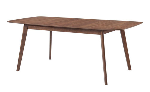 Redbridge Mid Century Modern Natural Walnut Dining Table - Premium Dining Table from Coaster Z2 Standard - Just $362! Shop now at Furniture Wholesale Plus  We are the best furniture store in Nashville, Hendersonville, Goodlettsville, Madison, Antioch, Mount Juliet, Lebanon, Gallatin, Springfield, Murfreesboro, Franklin, Brentwood