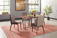Redbridge Mid Century Modern Natural Walnut Dining Chair - Premium Dining Chair from Coaster Z2 Standard - Just $136! Shop now at Furniture Wholesale Plus  We are the best furniture store in Nashville, Hendersonville, Goodlettsville, Madison, Antioch, Mount Juliet, Lebanon, Gallatin, Springfield, Murfreesboro, Franklin, Brentwood