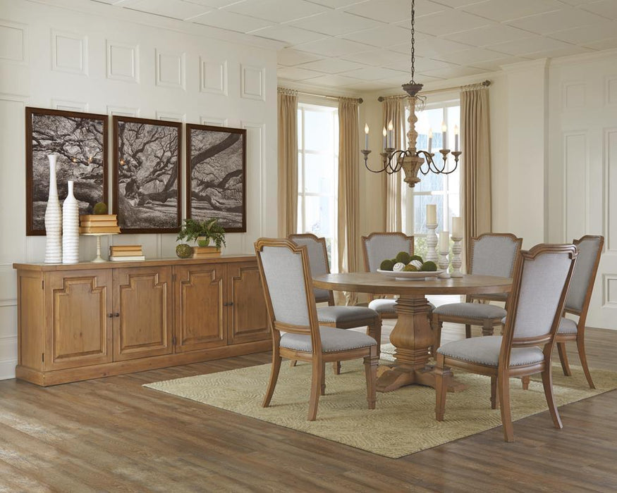 Florence Round Formal Dining Table - Premium Dining Table from Coaster Z2 Standard - Just $738! Shop now at Furniture Wholesale Plus  We are the best furniture store in Nashville, Hendersonville, Goodlettsville, Madison, Antioch, Mount Juliet, Lebanon, Gallatin, Springfield, Murfreesboro, Franklin, Brentwood