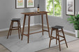 Mid Century Natural Walnut Bar Stool - Premium Bar Stool from Coaster Z2 Standard - Just $86! Shop now at Furniture Wholesale Plus  We are the best furniture store in Nashville, Hendersonville, Goodlettsville, Madison, Antioch, Mount Juliet, Lebanon, Gallatin, Springfield, Murfreesboro, Franklin, Brentwood