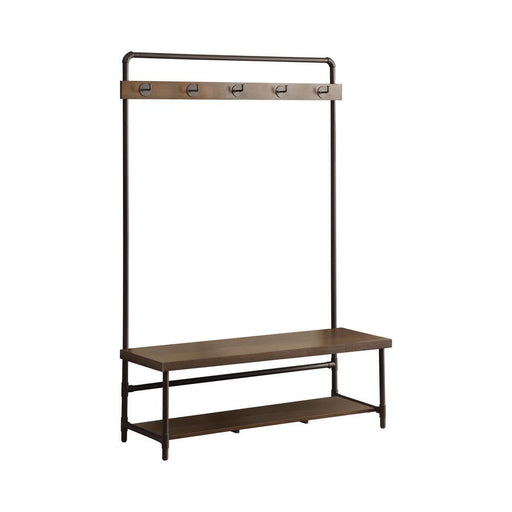 Industrial Chic Hall Tree - Premium Hall Tree from Coaster Z2 Standard - Just $230! Shop now at Furniture Wholesale Plus  We are the best furniture store in Nashville, Hendersonville, Goodlettsville, Madison, Antioch, Mount Juliet, Lebanon, Gallatin, Springfield, Murfreesboro, Franklin, Brentwood