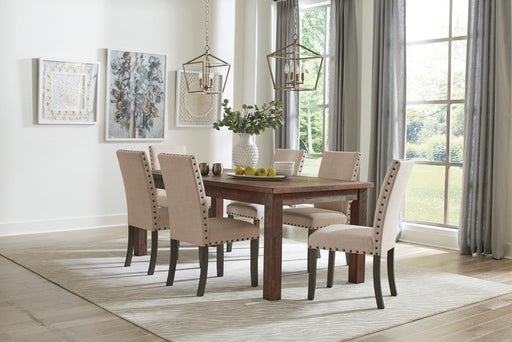 Coleman Rustic Golden Brown Dining Table - Premium Dining Table from Coaster Z2 Standard - Just $478! Shop now at Furniture Wholesale Plus  We are the best furniture store in Nashville, Hendersonville, Goodlettsville, Madison, Antioch, Mount Juliet, Lebanon, Gallatin, Springfield, Murfreesboro, Franklin, Brentwood