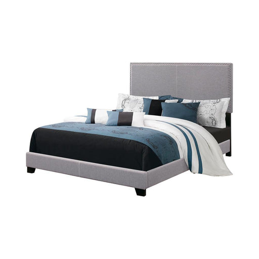 Boyd Upholstered Grey Full Bed - Premium Bed from Coaster Z2 Standard - Just $198! Shop now at Furniture Wholesale Plus  We are the best furniture store in Nashville, Hendersonville, Goodlettsville, Madison, Antioch, Mount Juliet, Lebanon, Gallatin, Springfield, Murfreesboro, Franklin, Brentwood