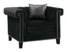 Reventlow Formal Black Chair - Premium Chair from Coaster Z2 Standard - Just $740! Shop now at Furniture Wholesale Plus  We are the best furniture store in Nashville, Hendersonville, Goodlettsville, Madison, Antioch, Mount Juliet, Lebanon, Gallatin, Springfield, Murfreesboro, Franklin, Brentwood