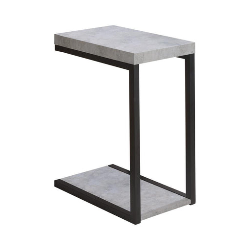 Transitional Cement Snack Table - Premium Snack Table from Coaster Z2 Standard - Just $66! Shop now at Furniture Wholesale Plus  We are the best furniture store in Nashville, Hendersonville, Goodlettsville, Madison, Antioch, Mount Juliet, Lebanon, Gallatin, Springfield, Murfreesboro, Franklin, Brentwood