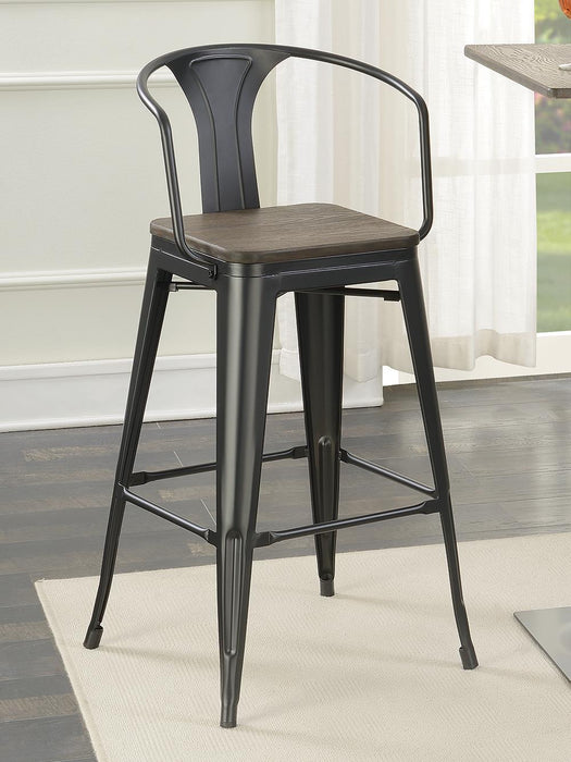 Industrial Bar Stool - Premium Bar Stool from Coaster Z2 Standard - Just $126! Shop now at Furniture Wholesale Plus  We are the best furniture store in Nashville, Hendersonville, Goodlettsville, Madison, Antioch, Mount Juliet, Lebanon, Gallatin, Springfield, Murfreesboro, Franklin, Brentwood