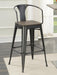 Industrial Bar Stool - Premium Bar Stool from Coaster Z2 Standard - Just $126! Shop now at Furniture Wholesale Plus  We are the best furniture store in Nashville, Hendersonville, Goodlettsville, Madison, Antioch, Mount Juliet, Lebanon, Gallatin, Springfield, Murfreesboro, Franklin, Brentwood