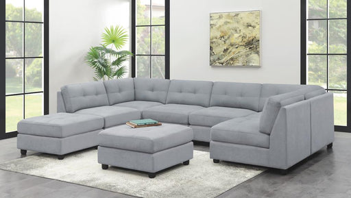 Claude Causal Dove Ottoman - Premium Ottoman from Coaster Z2 Standard - Just $260! Shop now at Furniture Wholesale Plus  We are the best furniture store in Nashville, Hendersonville, Goodlettsville, Madison, Antioch, Mount Juliet, Lebanon, Gallatin, Springfield, Murfreesboro, Franklin, Brentwood