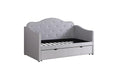 Pearlescent Grey Upholstered Daybed - Premium Daybed from Coaster Z2 Standard - Just $678! Shop now at Furniture Wholesale Plus  We are the best furniture store in Nashville, Hendersonville, Goodlettsville, Madison, Antioch, Mount Juliet, Lebanon, Gallatin, Springfield, Murfreesboro, Franklin, Brentwood