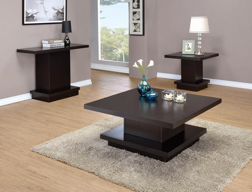 Cappuccino Wood Top Sofa Table - Premium Sofa Table from Coaster Z2 Standard - Just $130! Shop now at Furniture Wholesale Plus  We are the best furniture store in Nashville, Hendersonville, Goodlettsville, Madison, Antioch, Mount Juliet, Lebanon, Gallatin, Springfield, Murfreesboro, Franklin, Brentwood