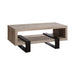 Industrial Grey Driftwood Open Coffee Table - Premium Coffee Table from Coaster Z2 Standard - Just $238! Shop now at Furniture Wholesale Plus  We are the best furniture store in Nashville, Hendersonville, Goodlettsville, Madison, Antioch, Mount Juliet, Lebanon, Gallatin, Springfield, Murfreesboro, Franklin, Brentwood