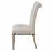 Taylor Beige Upholstered Parson Dining Chair - Premium Dining Chair from Coaster Z2 Standard - Just $124! Shop now at Furniture Wholesale Plus  We are the best furniture store in Nashville, Hendersonville, Goodlettsville, Madison, Antioch, Mount Juliet, Lebanon, Gallatin, Springfield, Murfreesboro, Franklin, Brentwood