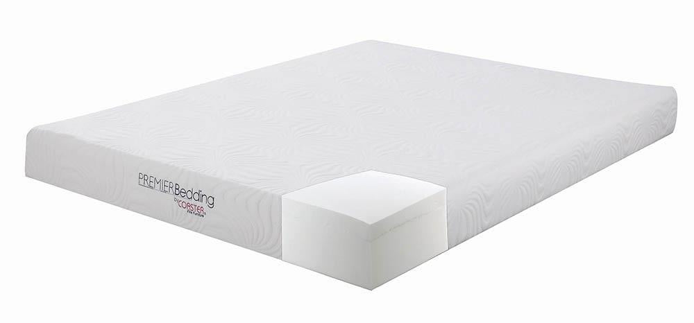 Keegan Queen Memory Foam Mattress White - Premium Mattress from Coaster Z2 Standard - Just $458! Shop now at Furniture Wholesale Plus  We are the best furniture store in Nashville, Hendersonville, Goodlettsville, Madison, Antioch, Mount Juliet, Lebanon, Gallatin, Springfield, Murfreesboro, Franklin, Brentwood