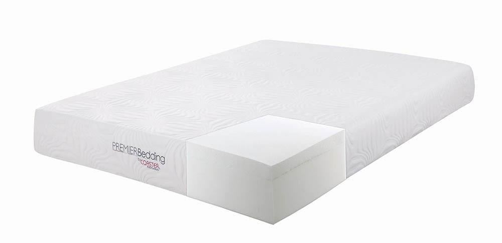 Key Eastern King Memory Foam Mattress White - Premium Mattress from Coaster Z2 Standard - Just $670! Shop now at Furniture Wholesale Plus  We are the best furniture store in Nashville, Hendersonville, Goodlettsville, Madison, Antioch, Mount Juliet, Lebanon, Gallatin, Springfield, Murfreesboro, Franklin, Brentwood