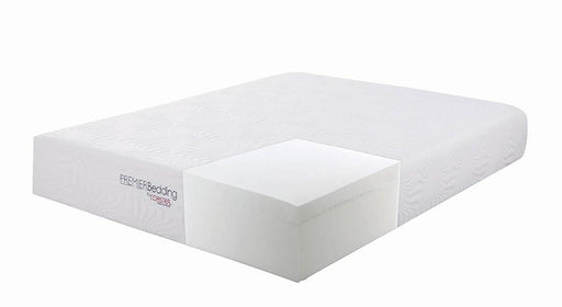 Ian Eastern King Memory Foam Mattress White - Premium Mattress from Coaster Z2 Standard - Just $818! Shop now at Furniture Wholesale Plus  We are the best furniture store in Nashville, Hendersonville, Goodlettsville, Madison, Antioch, Mount Juliet, Lebanon, Gallatin, Springfield, Murfreesboro, Franklin, Brentwood