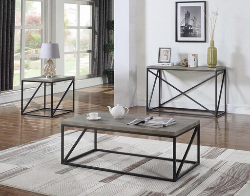 Industrial Sonoma Grey End Table - Premium End Table from Coaster Z2 Standard - Just $94! Shop now at Furniture Wholesale Plus  We are the best furniture store in Nashville, Hendersonville, Goodlettsville, Madison, Antioch, Mount Juliet, Lebanon, Gallatin, Springfield, Murfreesboro, Franklin, Brentwood