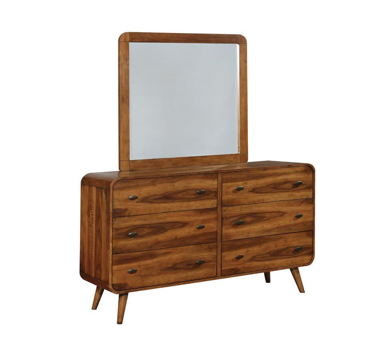 Robyn 6-drawer Dresser Dark Walnut - Premium Dresser from Coaster Z2 Standard - Just $724! Shop now at Furniture Wholesale Plus  We are the best furniture store in Nashville, Hendersonville, Goodlettsville, Madison, Antioch, Mount Juliet, Lebanon, Gallatin, Springfield, Murfreesboro, Franklin, Brentwood