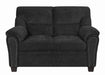 Clementine Casual Grey Loveseat - Premium Loveseat from Coaster Z2 Standard - Just $520! Shop now at Furniture Wholesale Plus  We are the best furniture store in Nashville, Hendersonville, Goodlettsville, Madison, Antioch, Mount Juliet, Lebanon, Gallatin, Springfield, Murfreesboro, Franklin, Brentwood