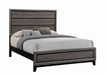 Rustic Grey Oak Eastern King Bed - Premium Bed from Coaster Z2 Standard - Just $438! Shop now at Furniture Wholesale Plus  We are the best furniture store in Nashville, Hendersonville, Goodlettsville, Madison, Antioch, Mount Juliet, Lebanon, Gallatin, Springfield, Murfreesboro, Franklin, Brentwood