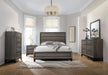 Rustic Grey Oak Eastern King Bed - Premium Bed from Coaster Z2 Standard - Just $438! Shop now at Furniture Wholesale Plus  We are the best furniture store in Nashville, Hendersonville, Goodlettsville, Madison, Antioch, Mount Juliet, Lebanon, Gallatin, Springfield, Murfreesboro, Franklin, Brentwood
