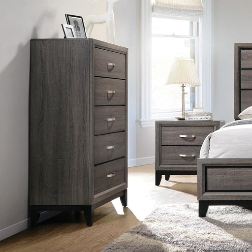 Watson Rustic Grey Oak Chest - Premium Chest from Coaster Z2 Standard - Just $368! Shop now at Furniture Wholesale Plus  We are the best furniture store in Nashville, Hendersonville, Goodlettsville, Madison, Antioch, Mount Juliet, Lebanon, Gallatin, Springfield, Murfreesboro, Franklin, Brentwood