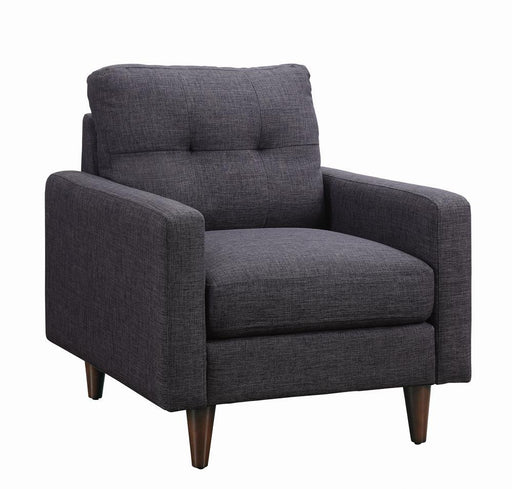 Watsonville Retro Grey Chair - Premium Chair from Coaster Z2 Standard - Just $320! Shop now at Furniture Wholesale Plus  We are the best furniture store in Nashville, Hendersonville, Goodlettsville, Madison, Antioch, Mount Juliet, Lebanon, Gallatin, Springfield, Murfreesboro, Franklin, Brentwood